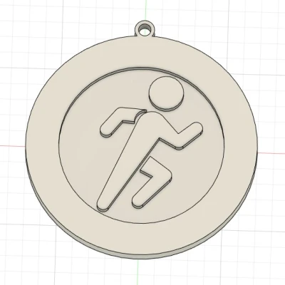 Huy Chương Chạy Bộ - Chỉnh Sửa Được