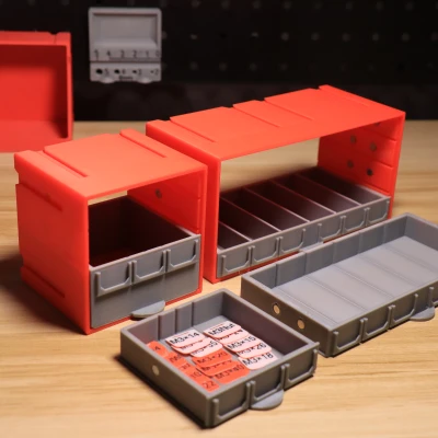 Hộp Lưu Trữ Tự Khóa Nam Châm Không Cần Giá Đỡ