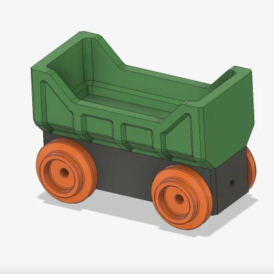 Xe Hộp Mở - Tương Thích Brio Ikea