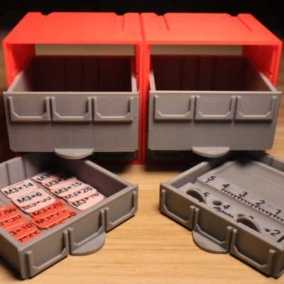 Hộp Lưu Trữ Tự Khóa Nam Châm Không Cần Giá Đỡ