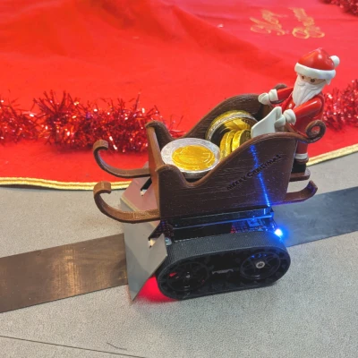 ChocoBot Giáng Sinh - Robot Phát Kẹo