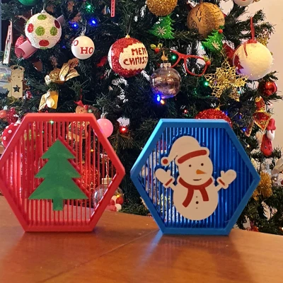 Móc Treo Giáng Sinh Độc Lạ - Máy In 1 Đầu Phun!