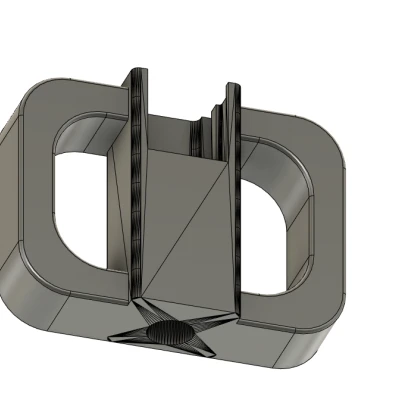 Vỏ NooElec Balun có điểm gắn dây