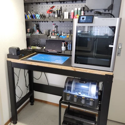 Giá đỡ Bambulab AMS cho thanh nhôm định hình v-slot 2020 gắn trên thanh trượt