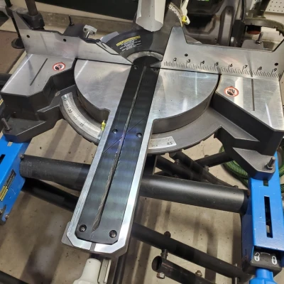 Miếng Chèn Zero Clearance Cho Cưa Cắt Trượt Kéo Ryobi 10 Inch