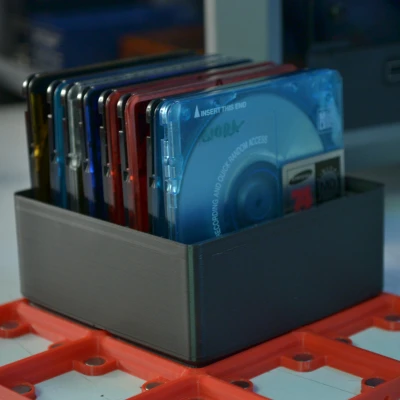 Khung Gridfinity 2x2 MiniDisk (chứa 9 đĩa mini)