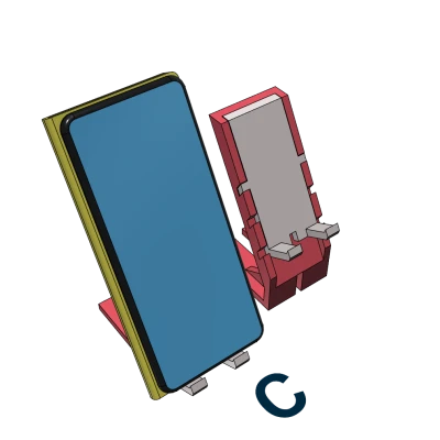 Chân Đế Điện Thoại Điều Chỉnh Dễ In