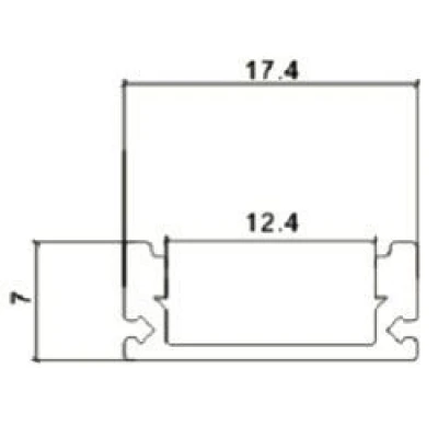 Nắp Chụp Đèn LED Cho Thanh Nhôm Máy MK3 / MK4