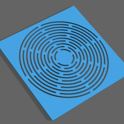 Giải pháp Tham số cho Video "Mẫu cắt vòng cung - Fusion 360" của Kristian Laholm