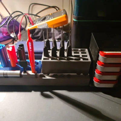 Trạm Rọc Khóa/Giá Đỡ Móc Khóa Locksport