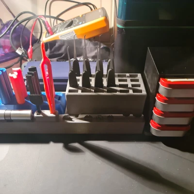 Trạm Rọc Khóa/Giá Đỡ Móc Khóa Locksport