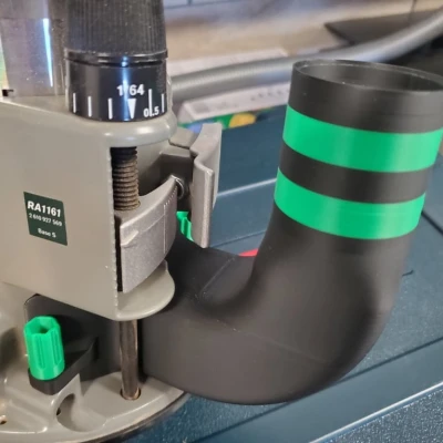 Cổng hút bụi Bosch 1617 kết nối ống Festool D 27/32