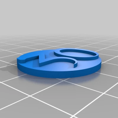 Token Đếm Số - Số từ 1-50