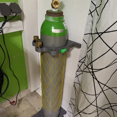 Giá đỡ bình khí nén 10L, đường kính 140mm