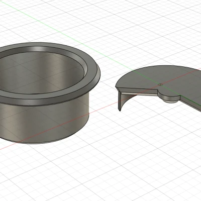 Ống Luồn Dây Cáp 68mm Cho Bàn Dày 30mm