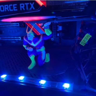 All Might từ My Hero Academia Chống Cong GPU