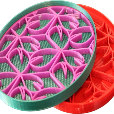 Khuôn Xà Bông In Lưới Tùy Chỉnh