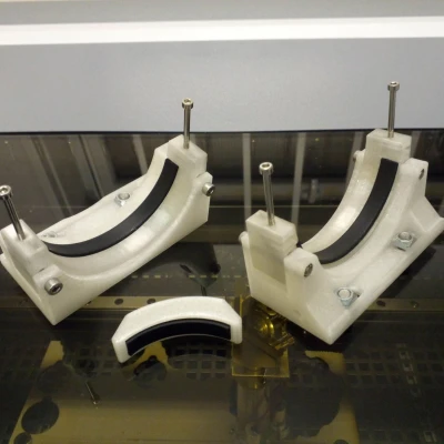 Giá đỡ ống kính CO2 80mm