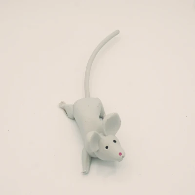 Chú chuột nhỏ 2 - Đồ trang trí Giáng sinh, in dễ dàng