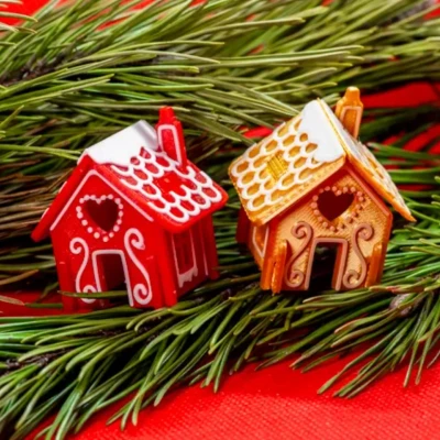 Mô Hình Kit Nhà Bánh Gừng Không Khung 3mf REMIX