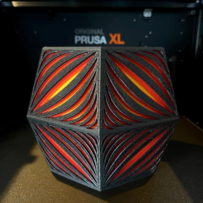 Chậu Lục Giác "Nham Thạch"