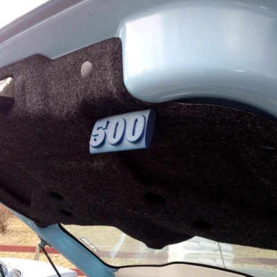 Tay nắm cốp sau xe Fiat 500