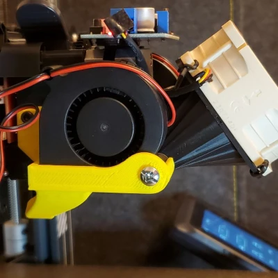 Ống dẫn quạt 60mm cho mod im lặng đầu nóng Elegoo Neptune Pro 3