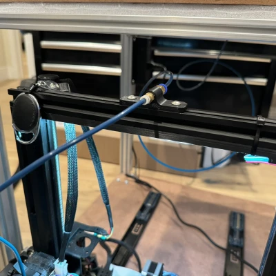 Dây Dẫn Filament Ender 3 với Khớp Nối Ống PTFE