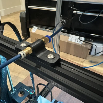 Dây Dẫn Filament Ender 3 với Khớp Nối Ống PTFE