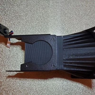 Ống dẫn quạt 60mm cho mod im lặng đầu nóng Elegoo Neptune Pro 3