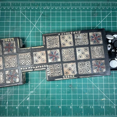 Trò Chơi Hoàng Gia Ur - Phiên Bản 3D In