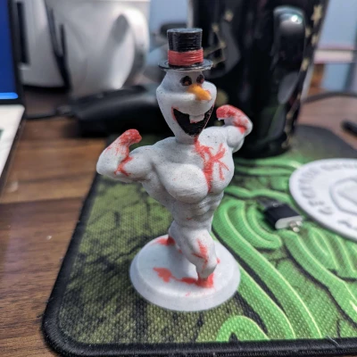 Olaf Cơ Bắp - Phiên Bản Frozen