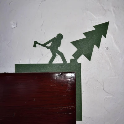 Biển Góc Cửa Cây Thông Noel