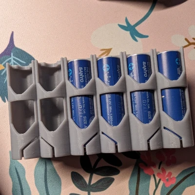 Hộp Đựng 12 Viên Pin AA