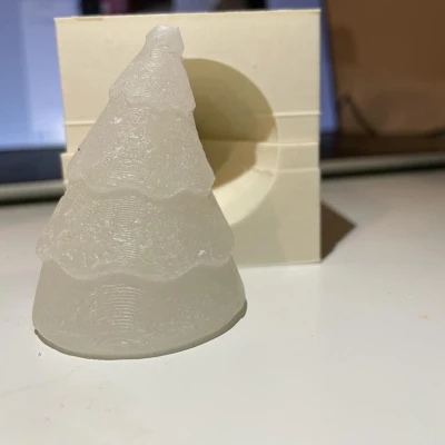 Khuôn sáp hình cây thông Noel