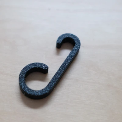 Móc nhựa treo dây đèn Giáng sinh cho máng xối