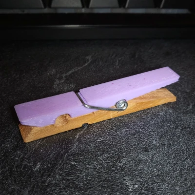 Kẹp quần áo (bản sao của loại gỗ)