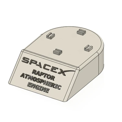 Mô hình động cơ Raptor khí quyển của SpaceX