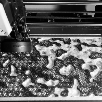 Mô hình Hẻm Núi Tranh Vẽ In 3D