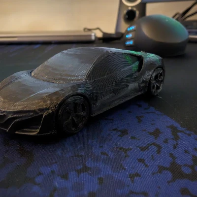 Acura / Honda NSX có bánh xe in liền xoay được