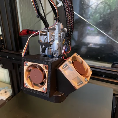 SATSANA Remix cho Creality CR-10 / Ender 3 Micro Swiss Direct Drive + BLtouch + Quạt 40x40x20