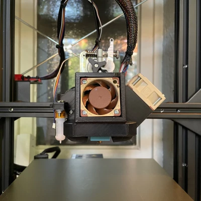 SATSANA Remix cho Creality CR-10 / Ender 3 Micro Swiss Direct Drive + BLtouch + Quạt 40x40x20