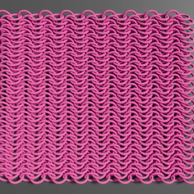 Mắt Xích Lưới Dệt Cong Kiểu Châu Âu 4-1