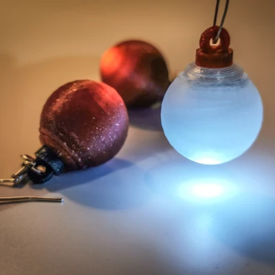 Bông Tai LED Giáng Sinh - Mặt Dây Chuyền