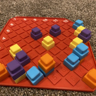 Quân Cờ Thay Thế Cho Game "Can't Stop"