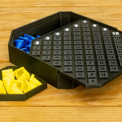 Game Cờ Bàn "Không Thể Dừng Lại" (Can't Stop Dice Game)