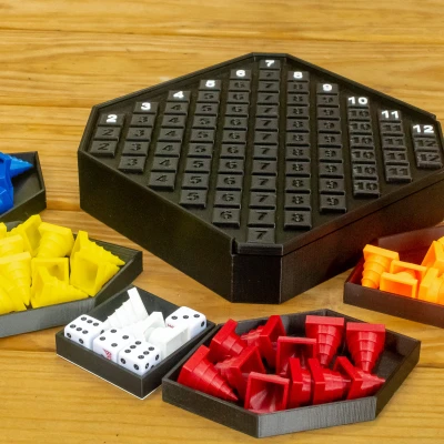 Game Cờ Bàn "Không Thể Dừng Lại" (Can't Stop Dice Game)