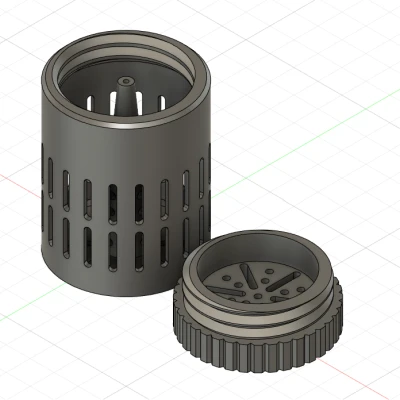 Ống Đựng Hạt Hút Ẩm Cho Cuộn Filament