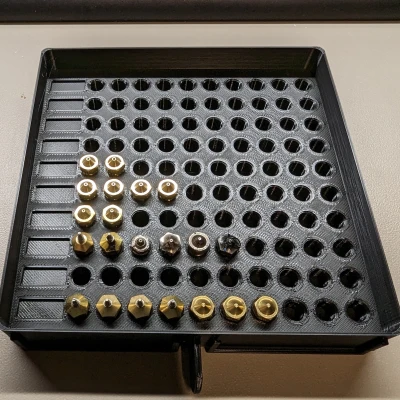 Hộp Đựng Đầu Phun Kèm Nhãn Cho Hệ Thống Ngăn Kéo Tối Ưu