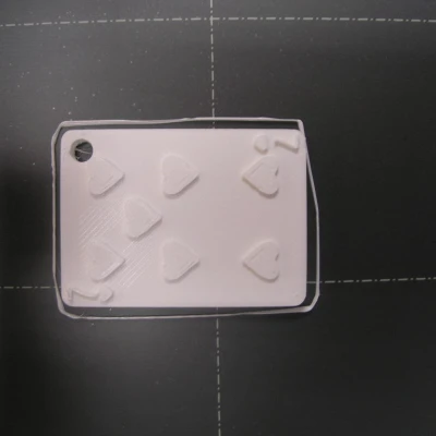 Móc Khóa Hình Bài Cơ